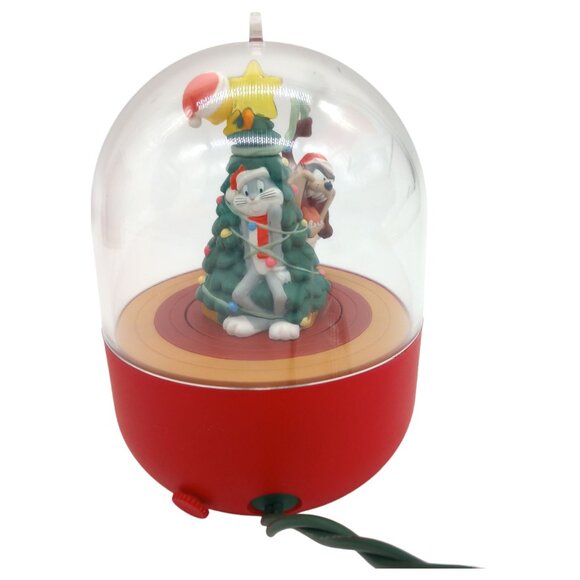 Hallmark Keepsake Ornament Decorator Taz Looney Toons Magic Light Motion 1997 - Picture 6 of 16